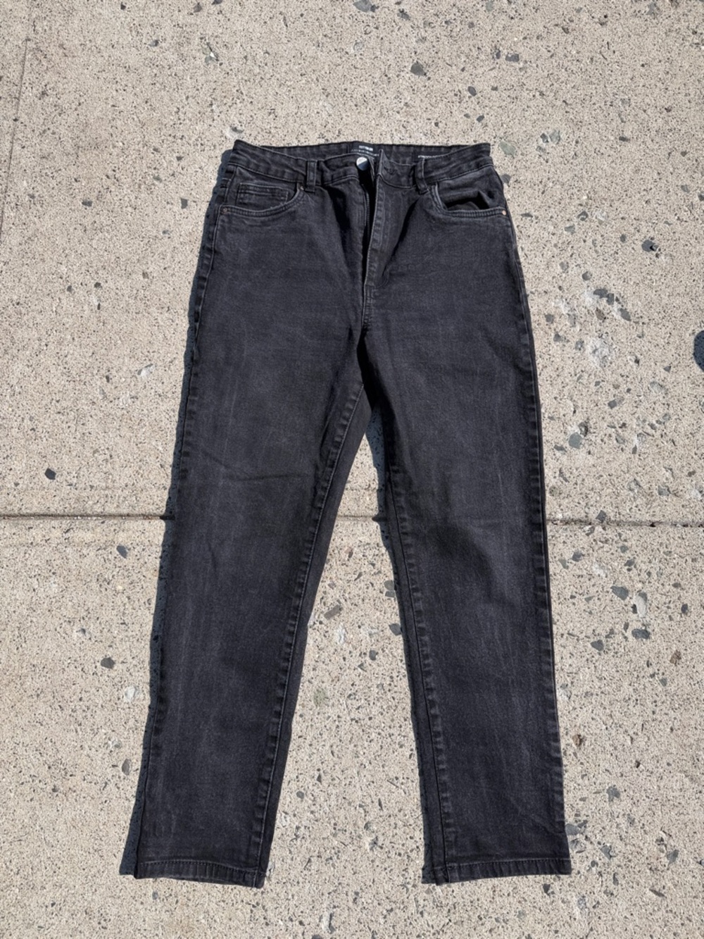 Cotton On Black Cropped Ankle Jeans